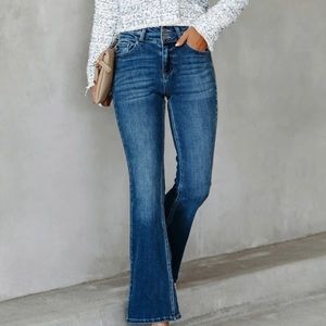 New Kancan flare denim.